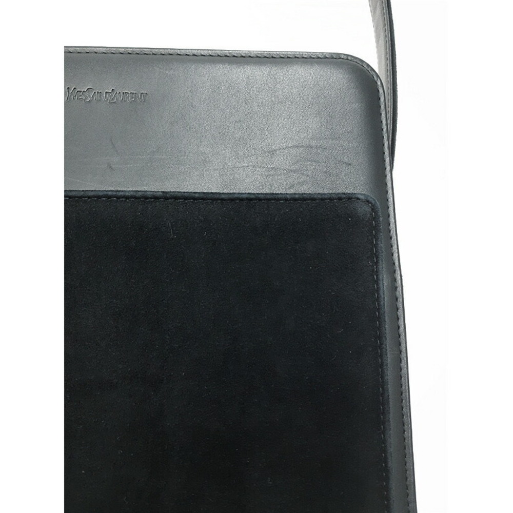 Saint Laurent Yves Laurent Leather Shoulder Bag - Picture 4 of 9
